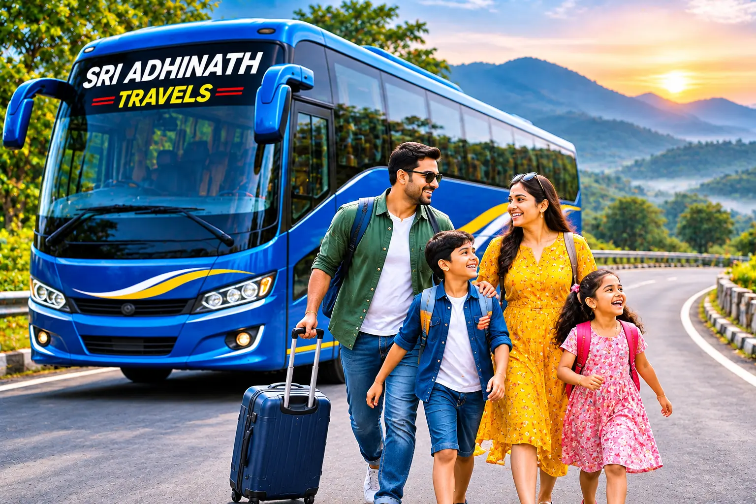 Outstation Bus Hire from Chennai Tamil Nadu